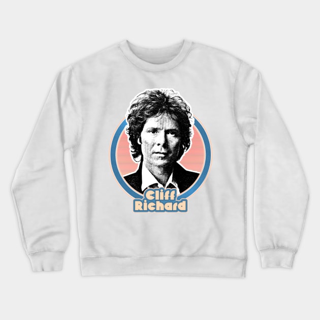 Cliff Richard /// Retro Style Fan Design Crewneck Sweatshirt by DankFutura